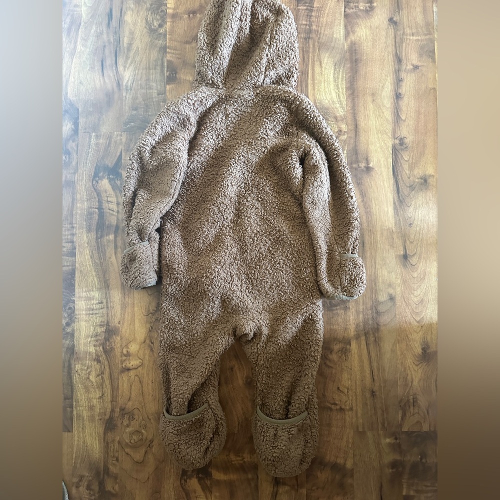 The North Face Brown Kids One Piece Footie - Picture 5 of 9